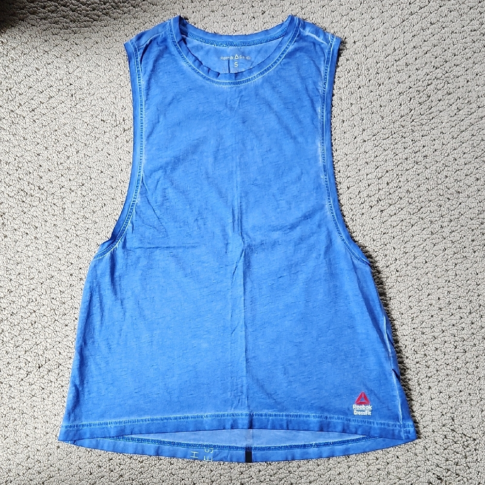 Reeebok Womens CrossFit Tank Blue size Small